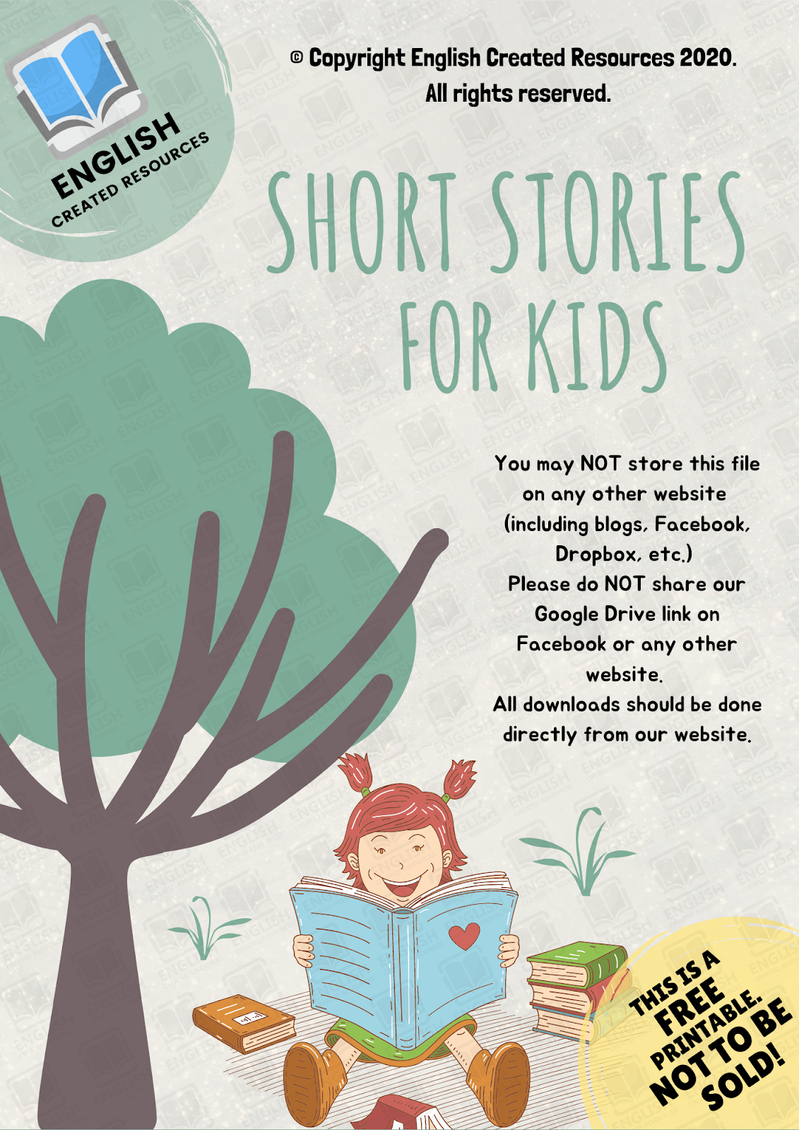 Short Stories For Kids – English Created Resources - Printable Short Stories