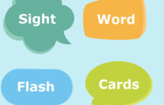 Free Printable 2nd Grade Sight Words Flash Cards