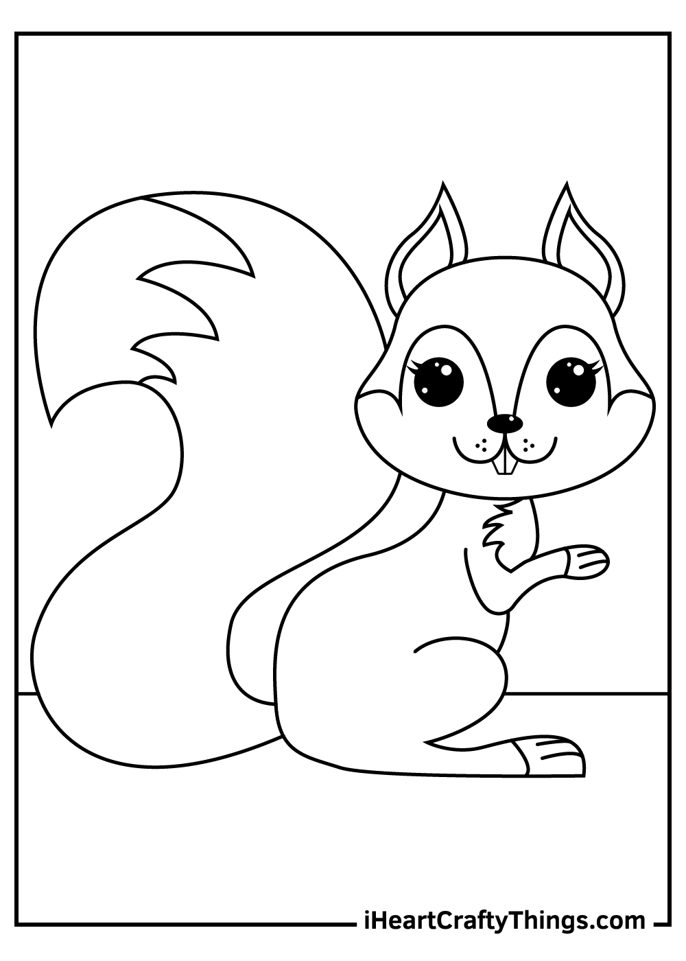 Squirrels Coloring Pages (100% Free Printables) - Free Printable Squirrel Pictures