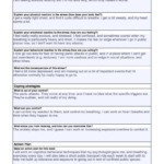 Stress Management Worksheet & Example | Free Pdf Download   Stress Test Printable