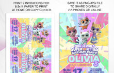 Printable Sample Of Littlest Pet Shop Party