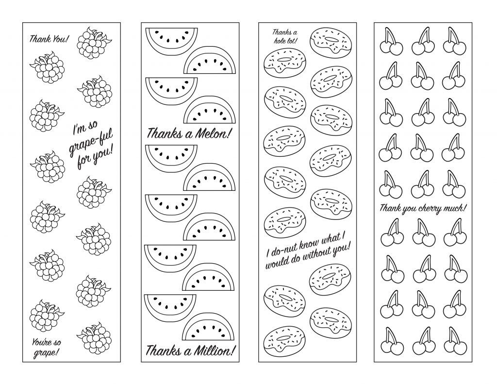 Thank You Bookmarks For Teachers - A Free Printable (She: Rachel - Free Printable Thank You Bookmarks