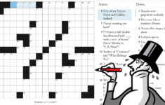 Free Printable Frank Longo Sunday Crossword Puzzles