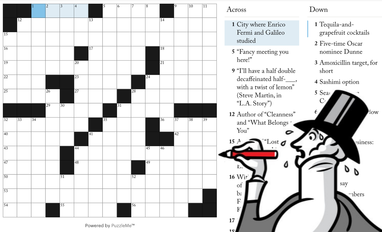 The 5 Best Newspaper Crosswords You Can Play Online - Amuse Labs - Free Printable Frank Longo Sunday Crossword Puzzles