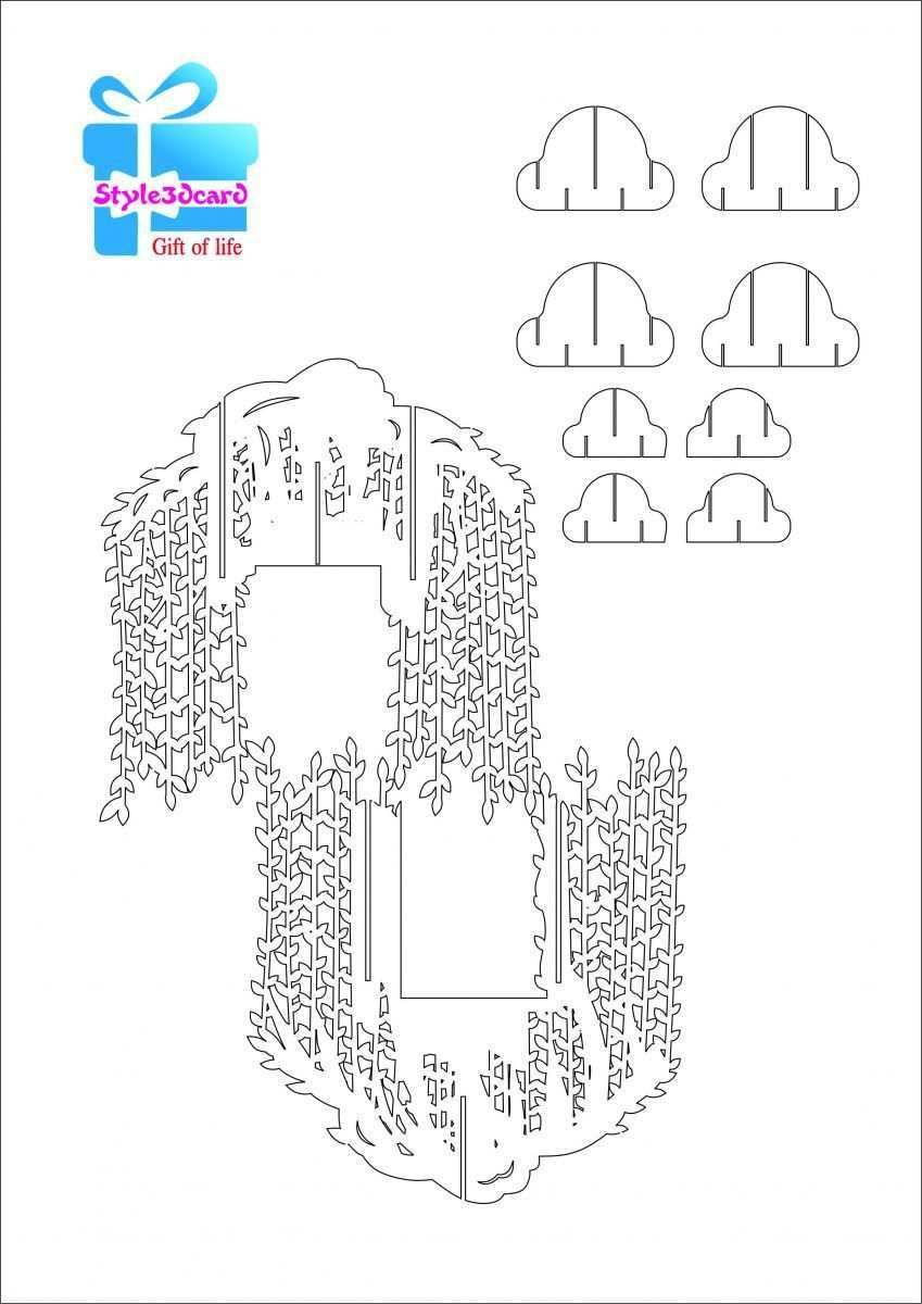 The Wonderful 51 Free Pop Up Card Templates Tree Download For Pop - Pop Up Templates Free